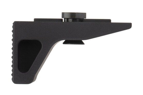 The SLR Barricade Mod 1 MLOK handstop has an aggressive front texture for use against barriers